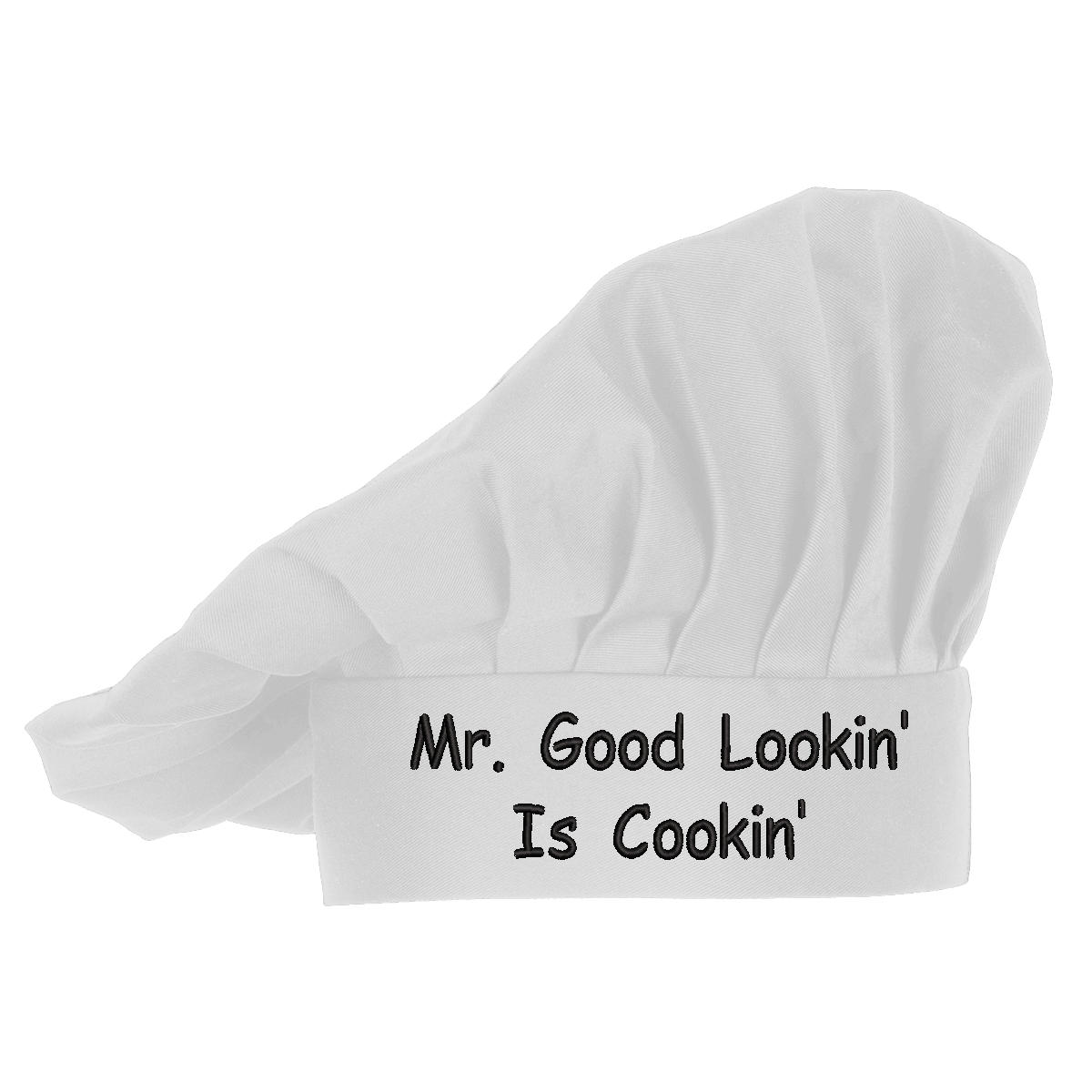 Embroidered Chef Hat with Custom Name a Great Gift Adult Premium Quali —  Place4Print - Best Place Printing & Embroidery, Aprons, Caps