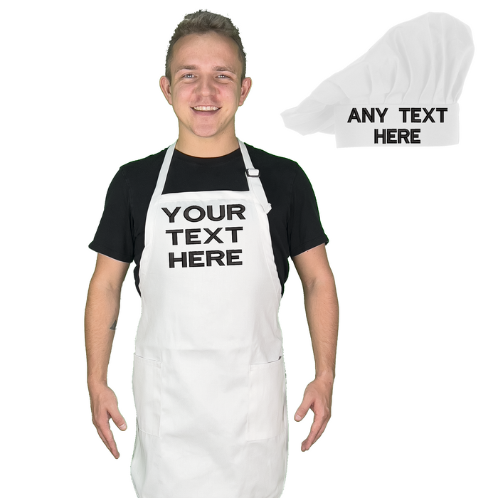 Head Chef Personalized Matching Adult Apron